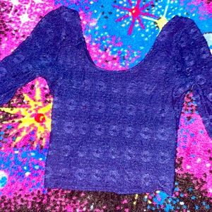 ✨💙Hollister Navy Crop Top💙✨